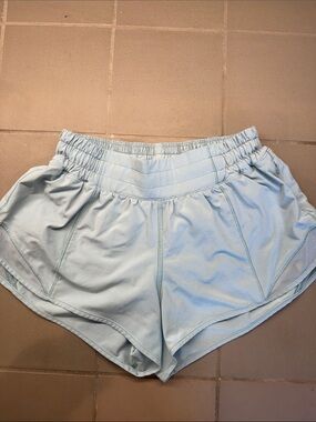 lululemon athletica Light Blue Athletic Shorts